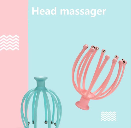 Headmassager Plastic with RVS tips